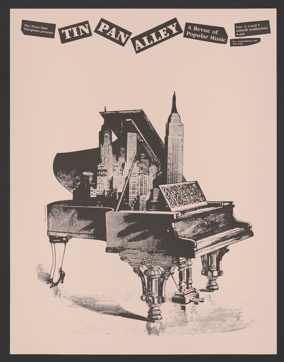 Tin pan alley - a revue of popular music... Creator(s)- Sommese, Lanny, 1943-, artist