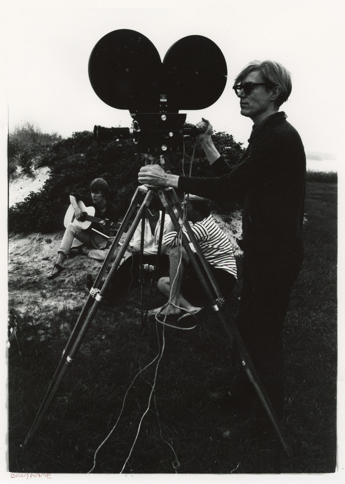 Andy Warhol (American, 1928 - 1987) photographed by Billy Name (American, 1940 - 2016) 9.5″ x 13″