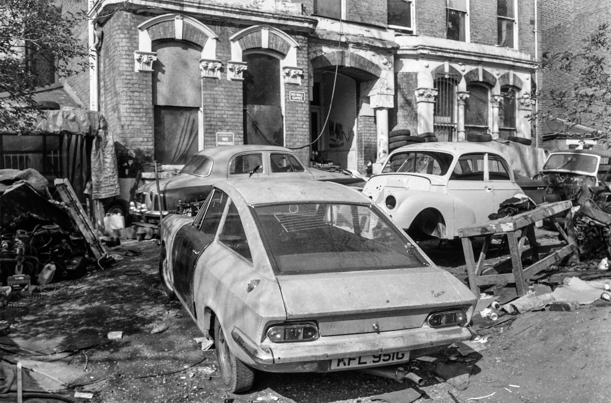House, Cars, Green Lanes, Brownswood Park, Hackney, 1990,, 1990,