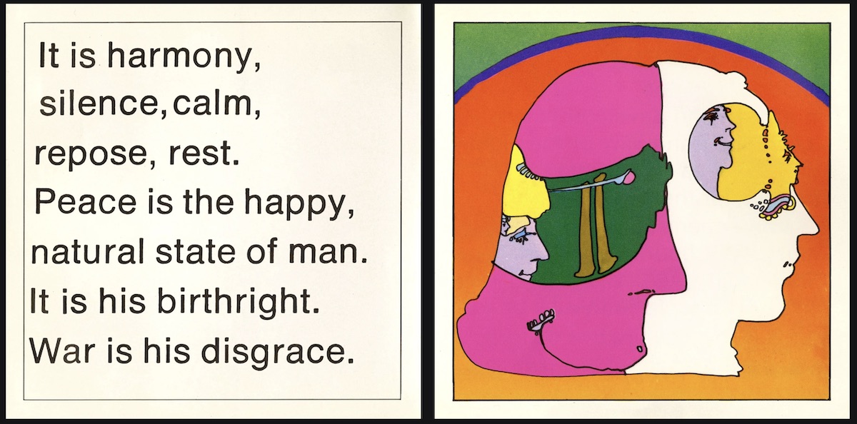 Peter Max Peace 1970