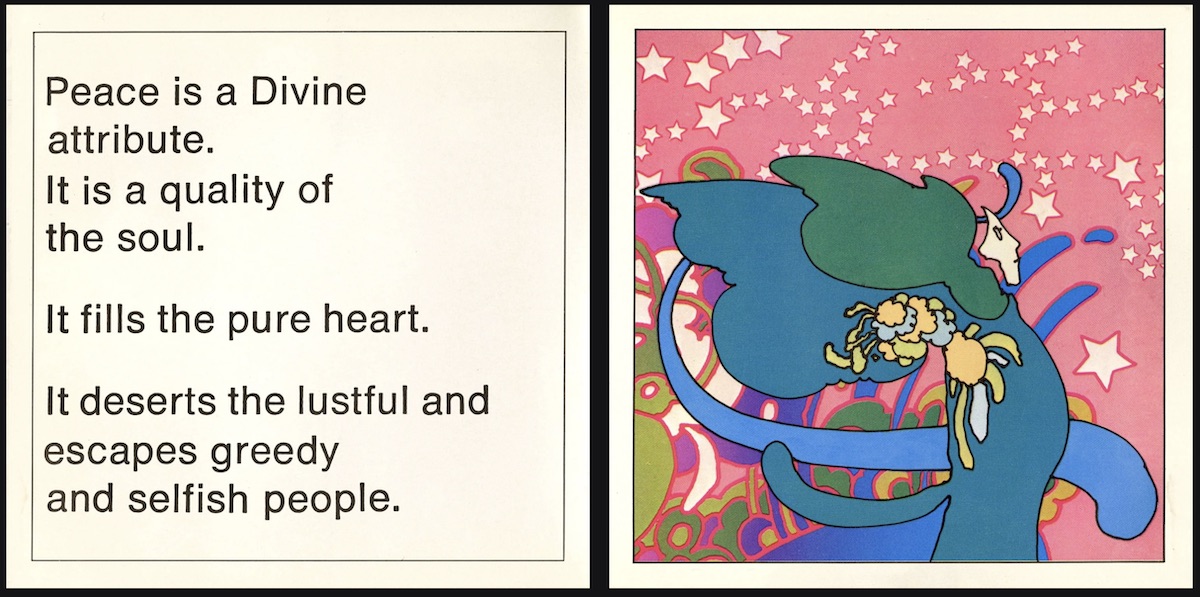 Peter Max Peace 1970