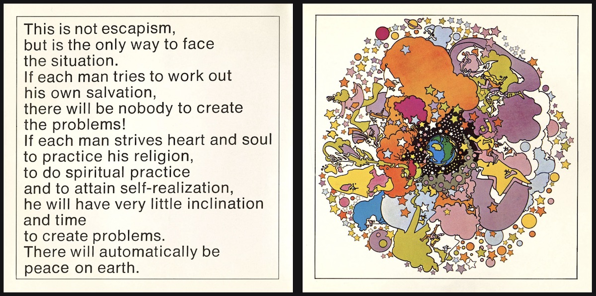 Peter Max Peace 1970