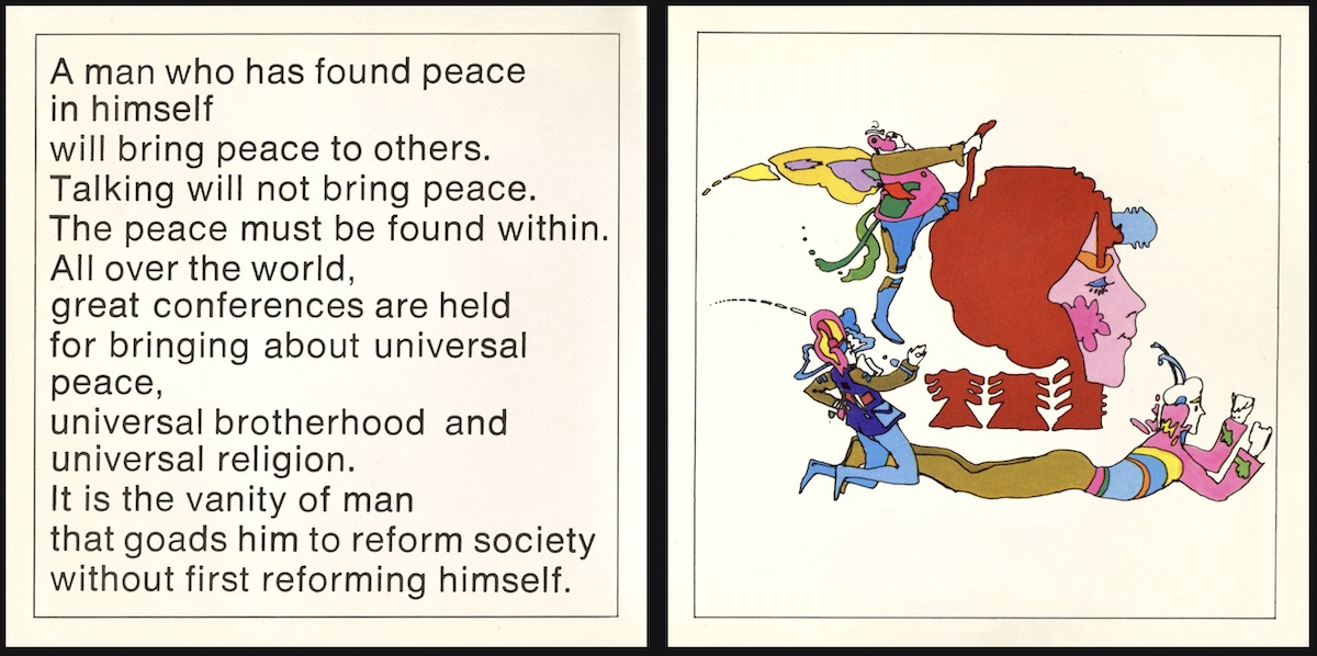 Peter Max Peace 1970