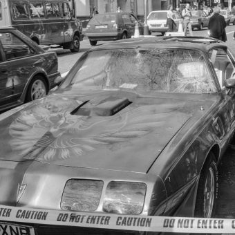 Car Wrecks and Breakers Yards in 1990s London