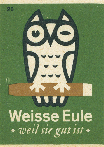 german vintage matchbox