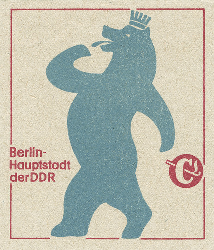 german vintage matchbox
