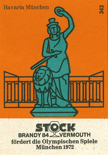 german vintage matchbox