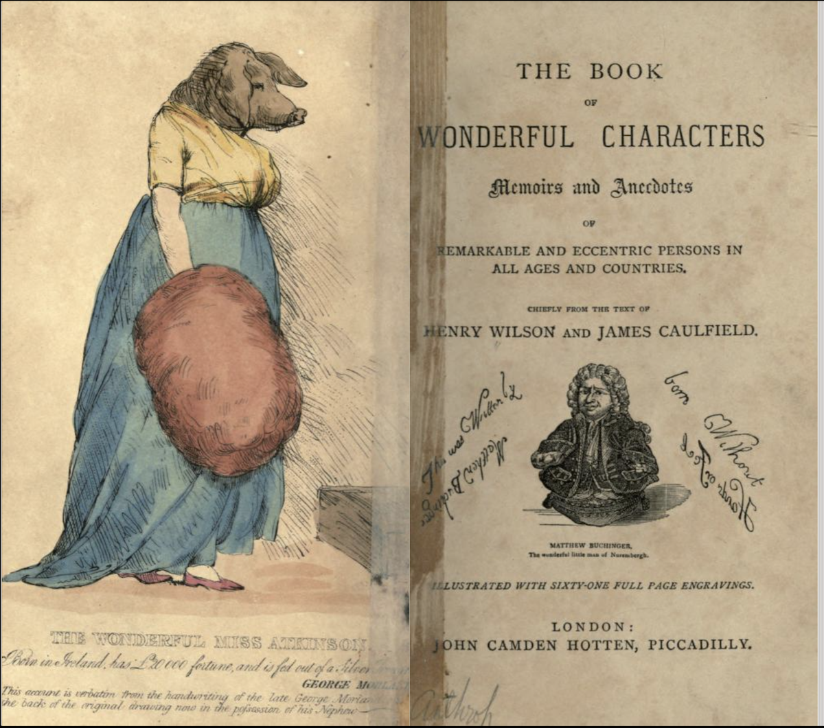 eccentric characters
