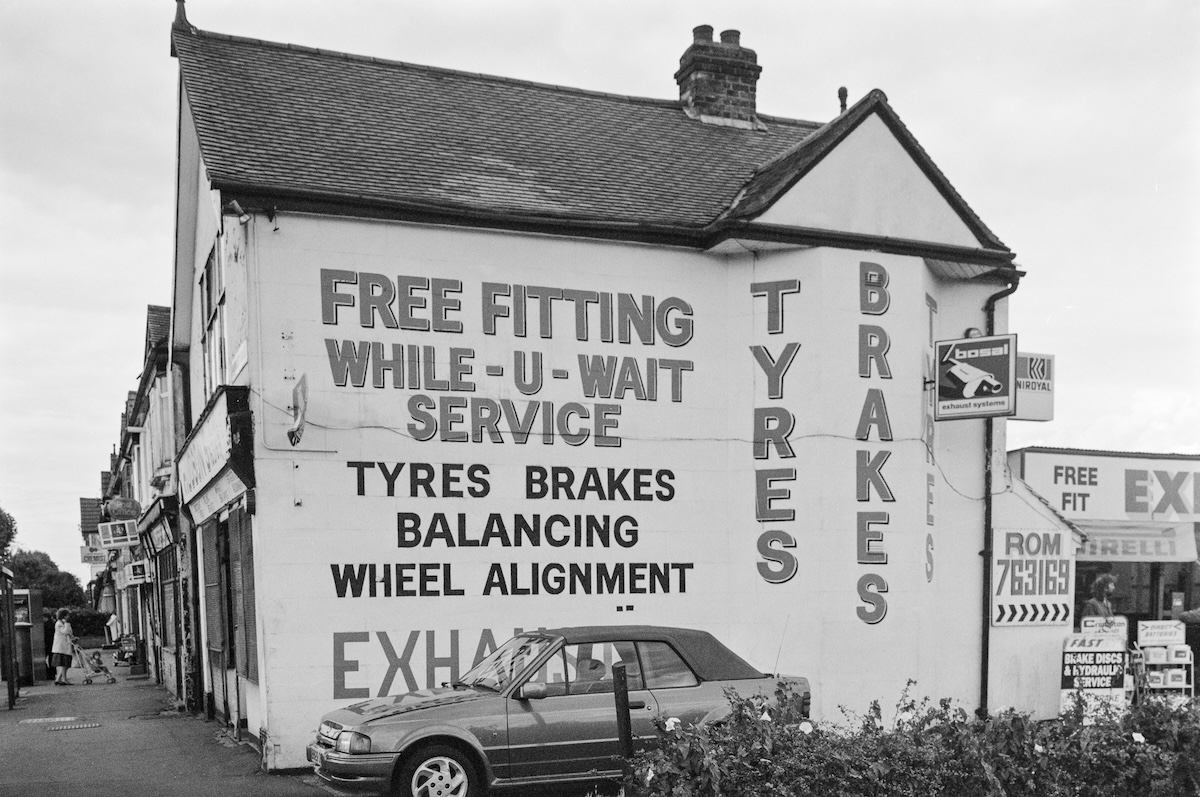 Tyres, Brakes, Eastern Ave West, Mawney Rd, Romford, Havering, 1993