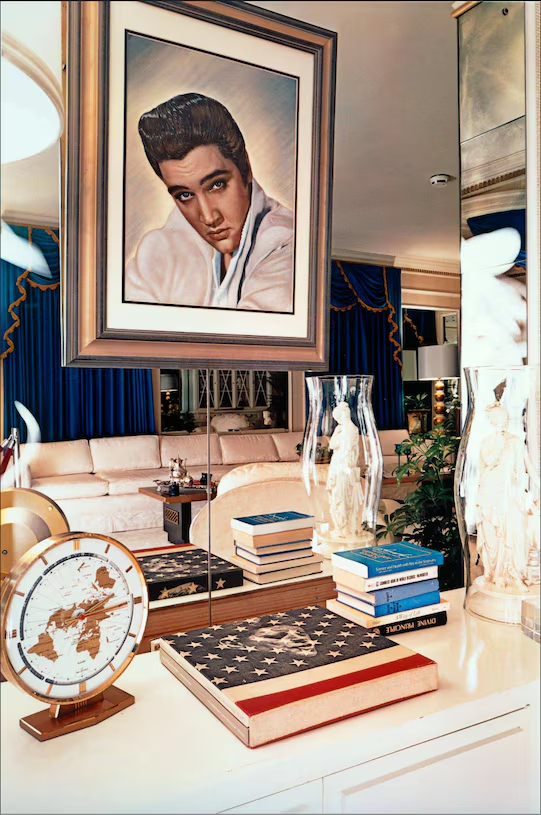 Untitled (Elvis and Kennedy) from the series William Eggleston’s Graceland, 1983
