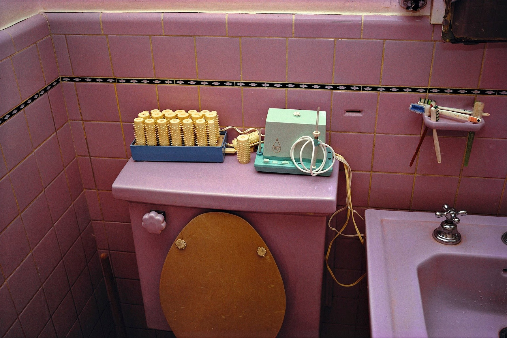 Untitled (Pink Bathroom), from the series Chromes, c. 1970-73