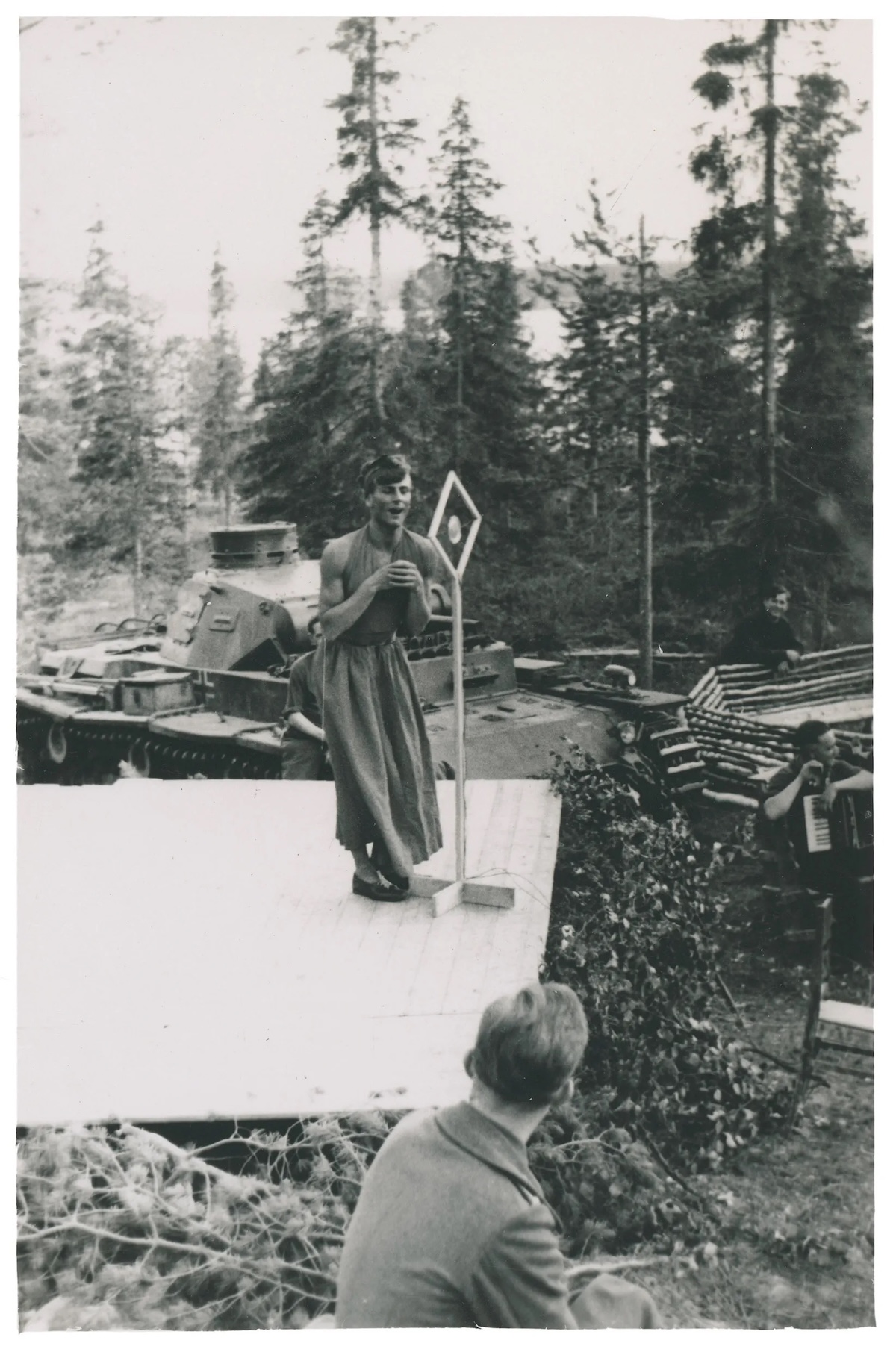 Nazi soldiers dressed as women