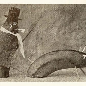 The Irish Banana, His Pig and More From Dishes American Homes and Gardens, February 1911