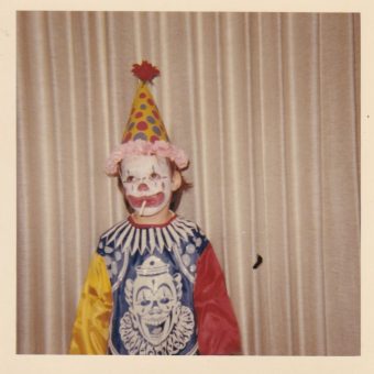 Having A Square Halloween, in Color Photos